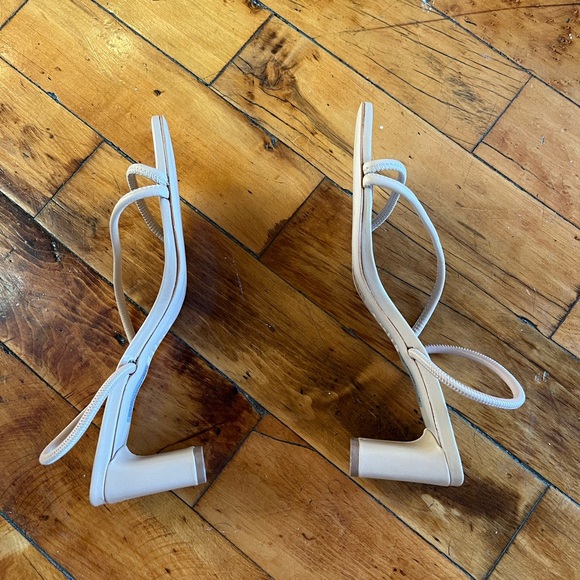 Chessie Mid Nappa Leather Sandal nude size 8 - Picture 5 of 5